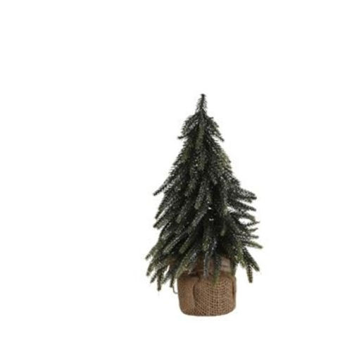 Picture of X-mas Tree - Green with Silver Glitter - 136 tips