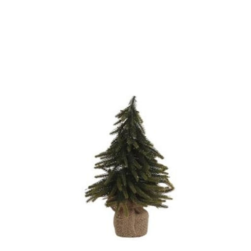 Picture of X-mas tree  - Green with Gold Glitter - 136 tips
