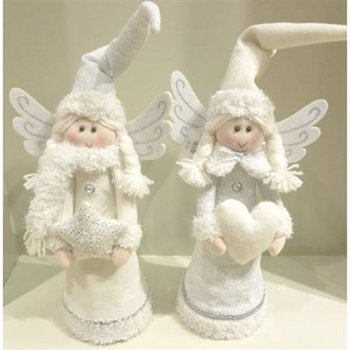 Picture of 12" Fabric Angel Tree Toppers x 2