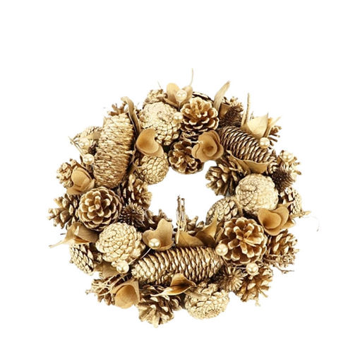 Picture of Wreath - Christmas Noble - Natural d30 x h7cm