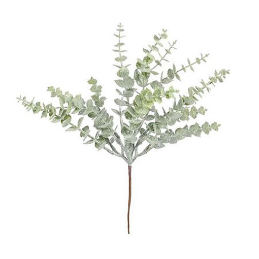 Picture of Eucalyptus Bush | Frosted Glitter | White