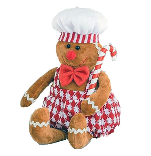 Picture of Sitting Gingerbread Lady | 38cm