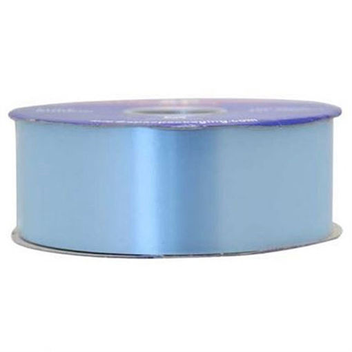 Picture of Ribbon  - Poly - Pale Blue Blue - 91m x 50mm