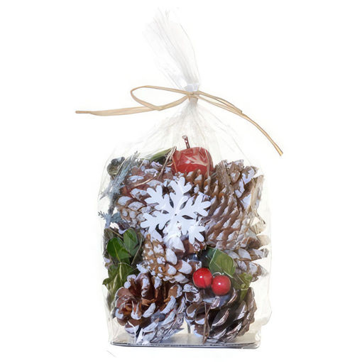 Picture of Bag of Snowflake Pinecones