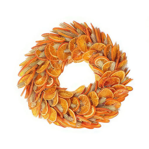 Picture of Orange Slices Wreath | 30cm