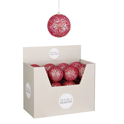Picture of Bauble Unbreakable Red Display | 8cm