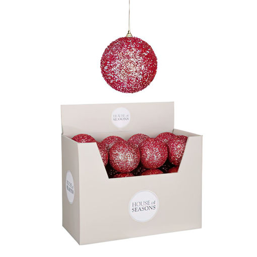 Picture of Bauble Unbreakable Red Display | 10cm