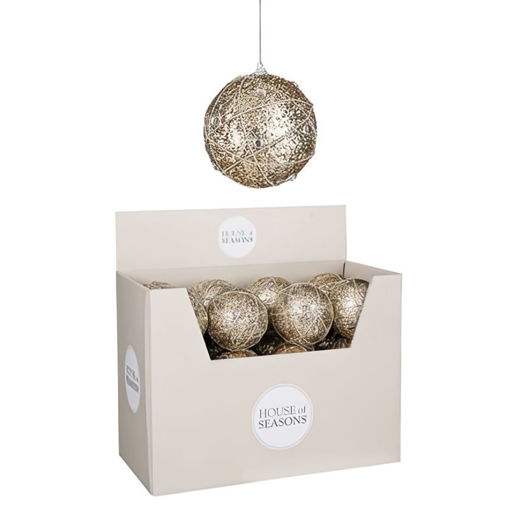 Picture of Bauble Unbreakable | Champagne | 10cm