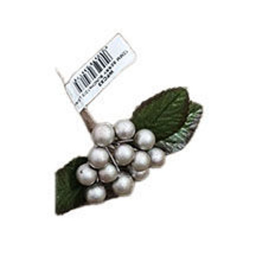 Picture of Berry Cluster Silver 10cm