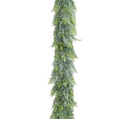 Picture of Garland Cedar Frosted 180cm