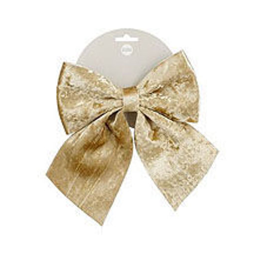 Picture of Bow Champagne Fabric 20cm x 24cm