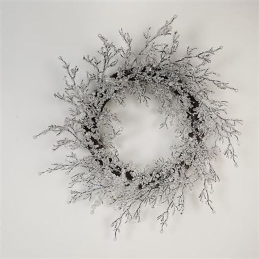 Picture of Ice Rattan Wreath | 24"