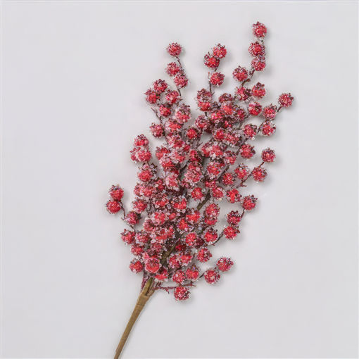 Picture of Iced Berry Spray x 3  | Red | 64cm