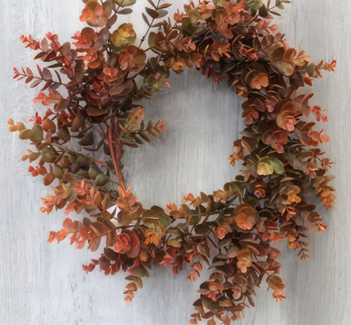 Picture of Eucalyptus Wreath | 40cm | Green Brown