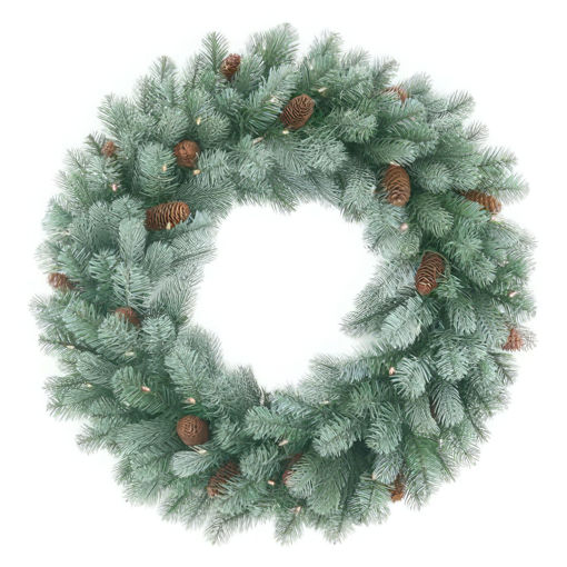 Picture of Stockholm Fir Wreath | W/70cm | 180 LED Tips